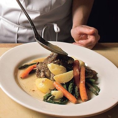 Lamb with preserved lemons