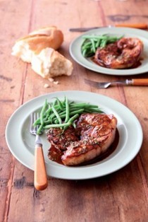 Lamb with rosemary and Port