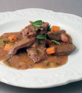 Lamb's liver and bacon