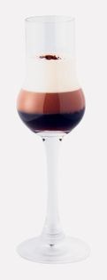 Laminar coffee shots with celeriac