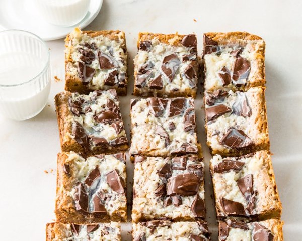 Lamington brownies