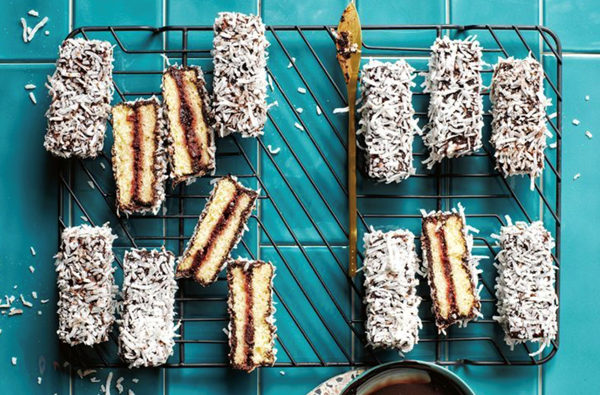 Lamington fingers