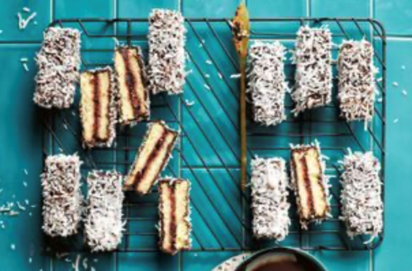 Lamington fingers