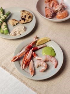 Langoustines with wild garlic mayonnaise