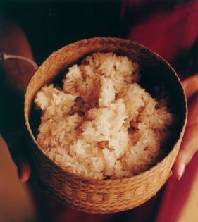 Laos sticky rice (Khao niaw)