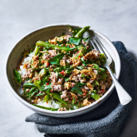 Laotian-style pork larb