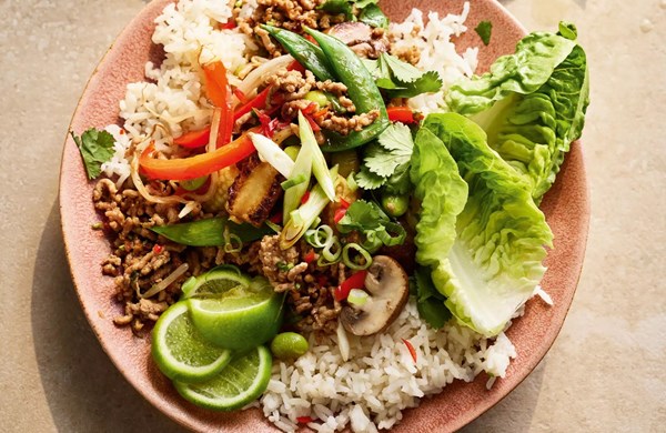 Larb-style pork