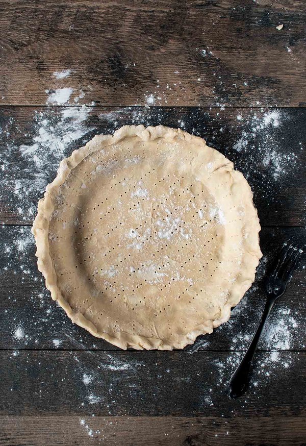 Lard and butter pie crust
