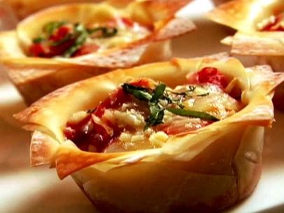 Lasagna cupcakes