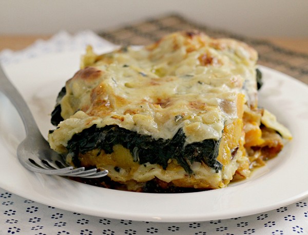 Lasagna of fall vegetables, Gruyère and sage Béchamel recipe | Eat Your ...
