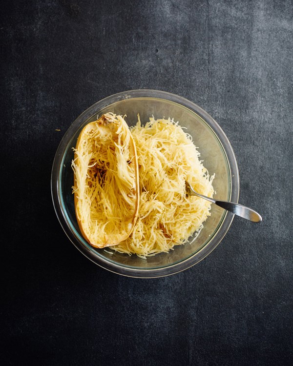 Lasagna style spaghetti squash
