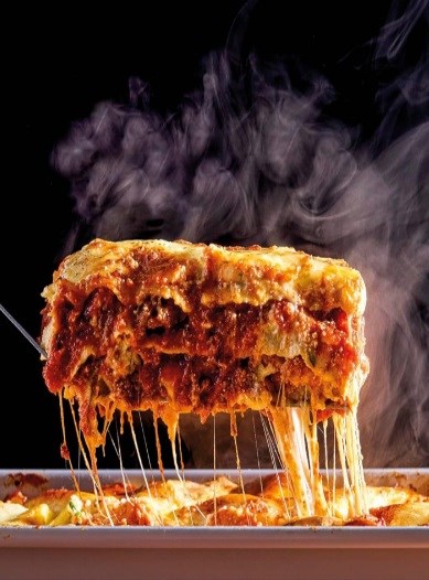 Lasagna with ricotta