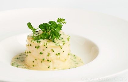 Lasagne of crab with beurre nantais