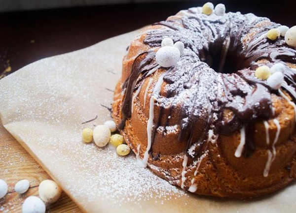 Last minute Easter cake