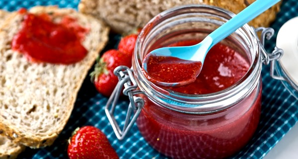Last minute strawberry jam