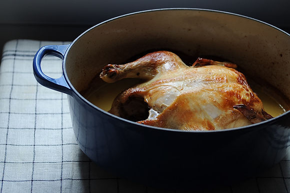 Late night coffee brined chicken 