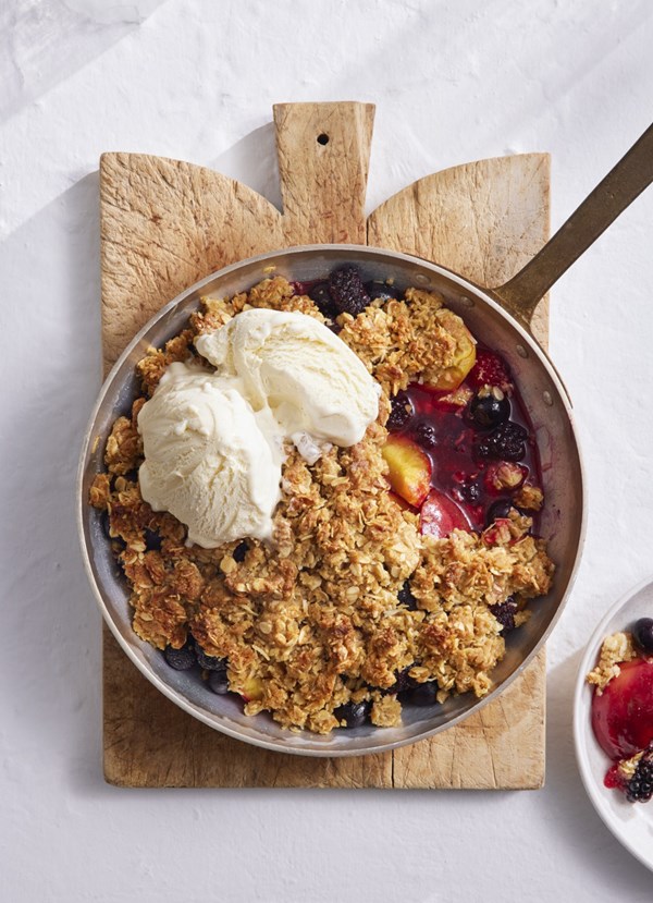 Late summer crumble