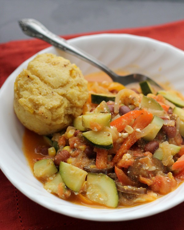 Late summer vegetable stew