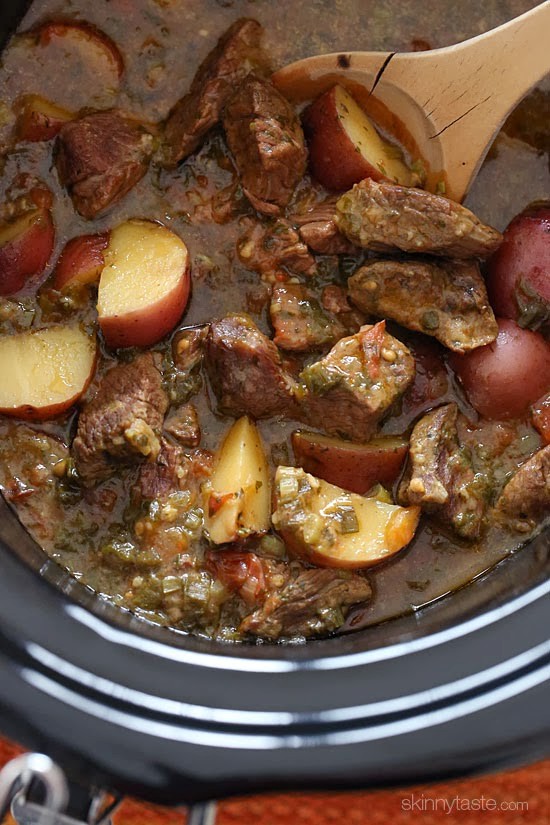 Latin beef stew (Crock pot carne guisada)