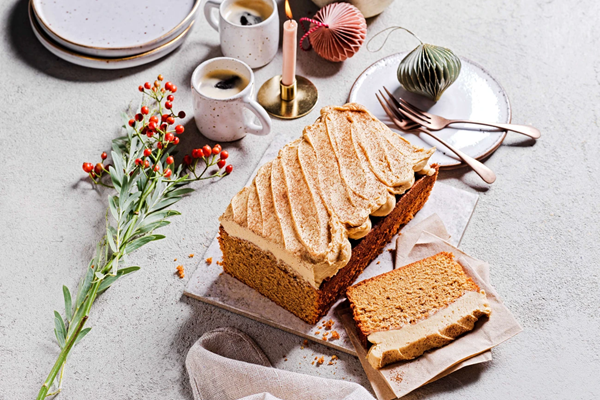 Latte loaf cake