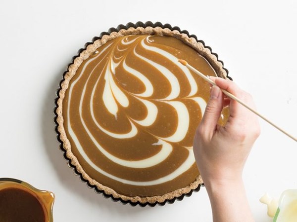 Latte tart art