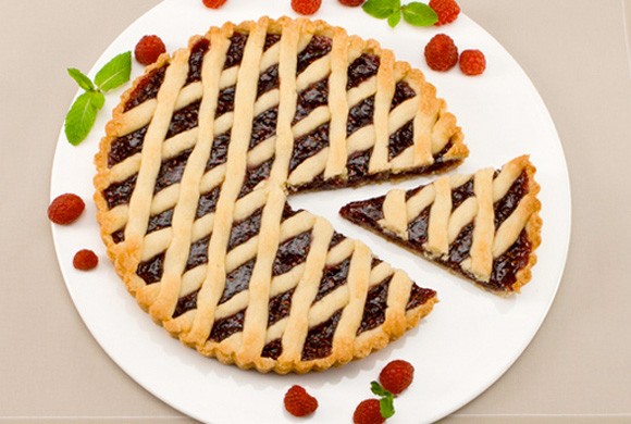 Lattice jam tart