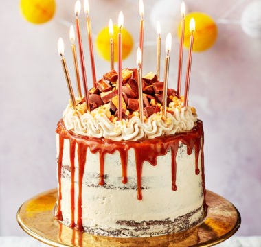 Laura's chocolate and salted caramel cake