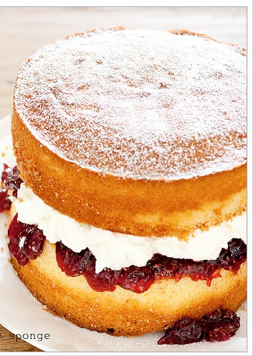 Laura's nan’s not-so-enormous Victorian sponge recipe