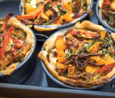 Laura's veggie tarts
