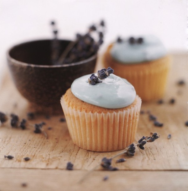 Lavender and honey cupcakes