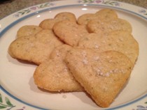 Lavender fleur de sel shortbread