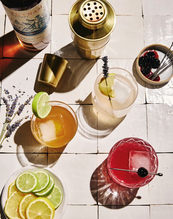 Lavender gin sour