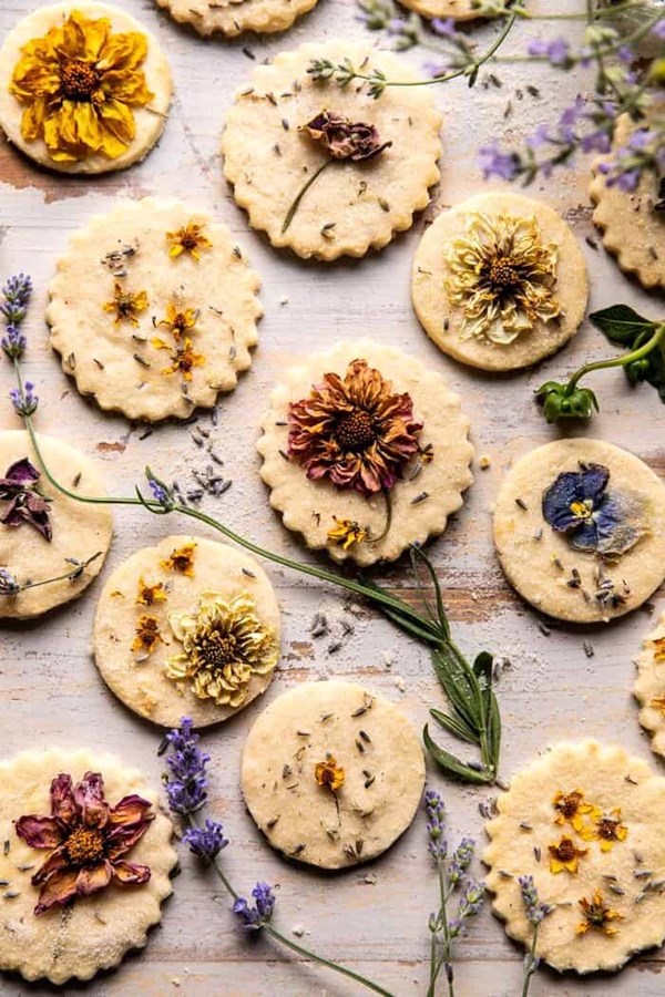 Lavender lemon sugar cookies