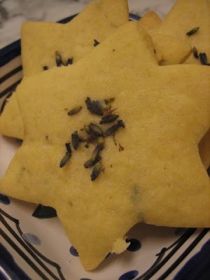 Lavender melt biscuits