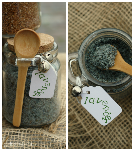 Lavender sea salts
