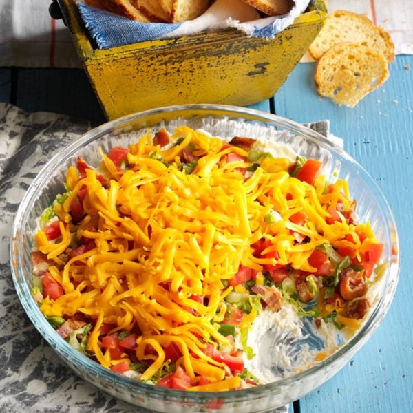 Layered BLT dip