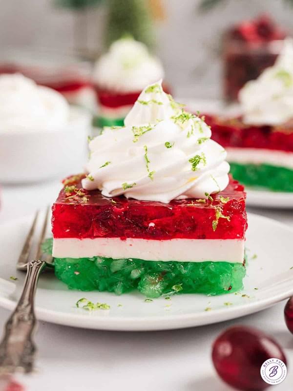 Layered Christmas Jello