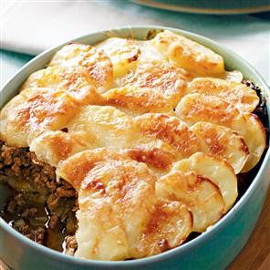 Layered cottage pie