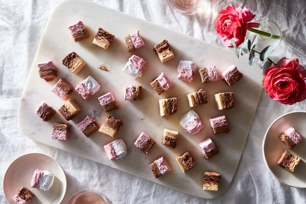 Layered nougat