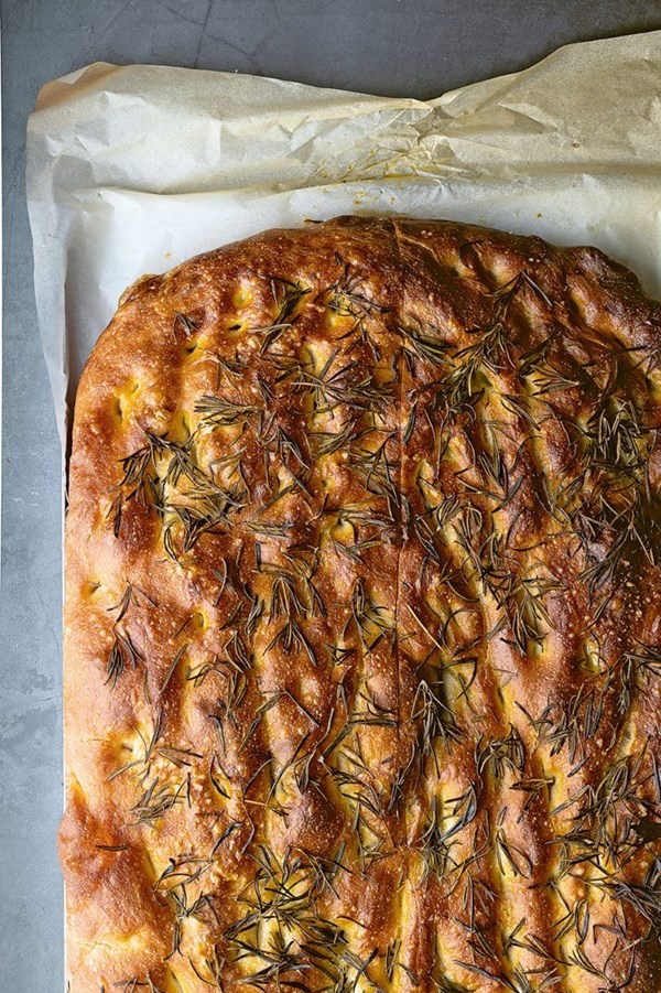 Lazy focaccia 