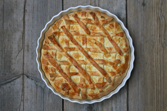 Lazy mary's spinach pie