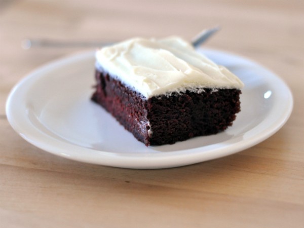 Lazy red velvet cake