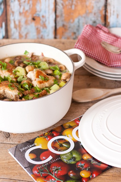 Le Creuset classic chicken casserole