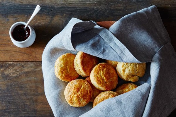 Leaf lard biscuits