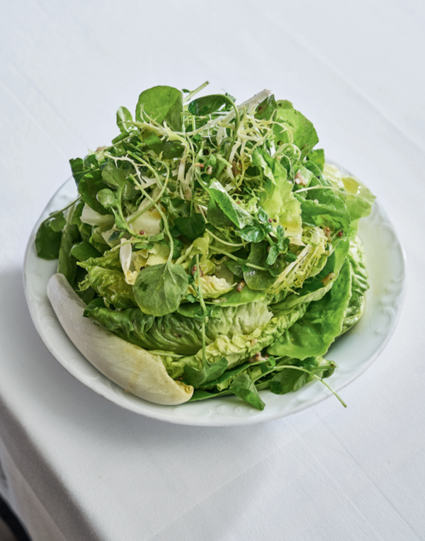 Leafy greens with Via Carota vinaigrette (Insalata verde)