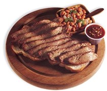 Lean and mean Texas barbecued brisket