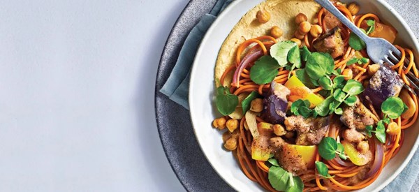 Lebanese 7-spice noodle bowls