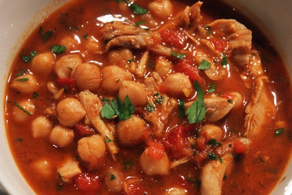 Lebanese chickpea stew