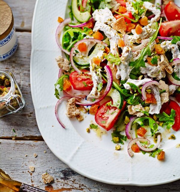 Lebanese turkey salad
