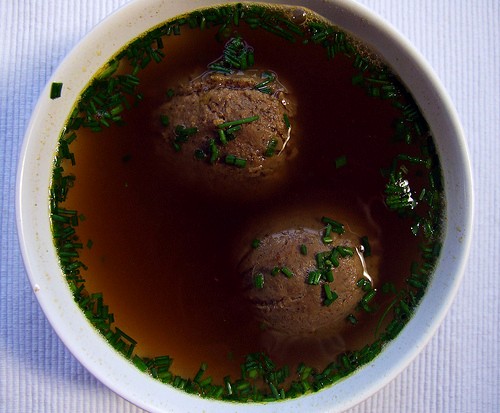 Leberknoedelsuppe